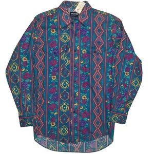 Wrangler | NWT Vintage Button Down Western Shirt